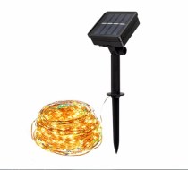 Светильник ФАZА светодиод солнечн нить 11.9м 100 LED желт. SLR-G03-100Y
